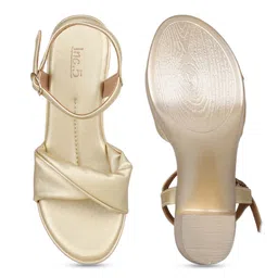 Inc 5 High-Top Platform Sandals with Buckles image 5