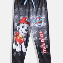 Eteenz Boys Paw Patrol Print Pure Cotton Joggers-image-94