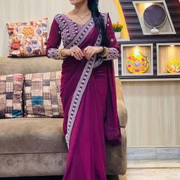 AVANTIKA FASHION Zari Art Silk Banarasi Saree-picture-13