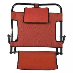 Tan45 Assorted Color Metallic Frame Premium Back Rest for Patients image 2