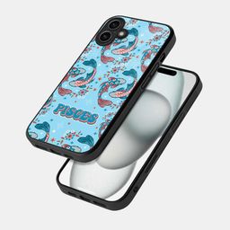 macmerise Abstract Printed iPhone 16 Bumper Case Mobile Accessories-11