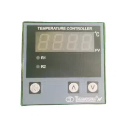 THERMOSPAN Selectable Digital Temperature Controller 48x96 mm 160-280 V AC 1 Relay, TTC-39-P-A1-UV-25