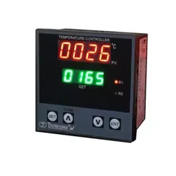 THERMOSPAN Selectable PID Temperature Controller 48x96 mm 2 Relay, PID-322-P-A3-UV-19