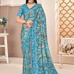 DIVASTRI Poly Crepe Saree-picture-22