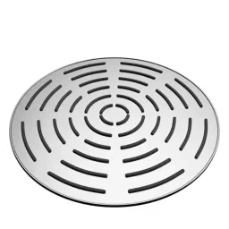 RN Bentley 250x250 mm Round Stainless Steel Silver Wall Mount Overhead Shower Without Arm, RN62310250-19