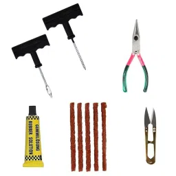 AllExtreme 6-in-1 Portable Tubeless Tyre Puncture Kit for Cars Bikes SUVs & Motorcycles, EXPT53-picture-15