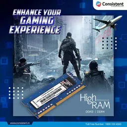 Consistent 4 GB DDR 4 2400 MHz Laptop Ram image 4