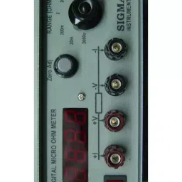 SIGMA Digital Micro Ohm Meter (Measuring Range 2000? to 20K Ohm) image 2