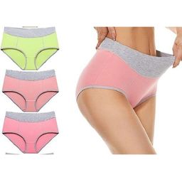 Diving Deep Women Pack of 3 Cotton Assorted Hipster Briefs-image-88