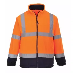 RS PRO Navy/Orange Men Hi Vis Fleece, L Model No 9186043-image-94