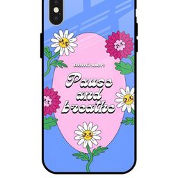 QRIOH Floral Printed iPhone X Back Case Mobile Accessories-image-55