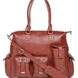 The Mom Store Love My Latte Premium Diaper Handbag - Maroon-25
