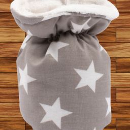 Mittenbooty Baby Bottle Cover Textile Small Star Print-Grey-15