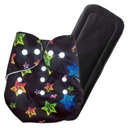 Domenico Washable Baby Diaper Premium Cloth Diaper Reusable Adjustable Size Waterproof Pocket Cloth Diaper Nappie-9