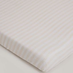 Baby Jalebi Beige & White Fitted Cot Sheet-image-47