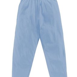 Kiddopanti Cotton Solid Pajama With Single Pocket - Ink Blue-image-34