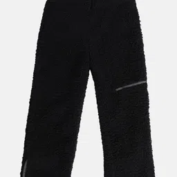 MINI KLUB Cotton Fur Detailed Pant - Black-picture-23