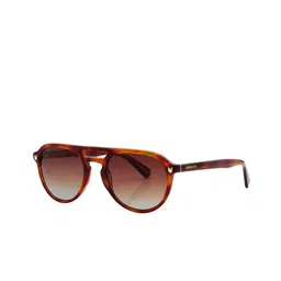 Shisen Fox Unisex Oval Sunglasses with UV Protected Lens SG286-48