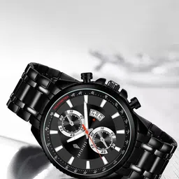 Imperious- The Royal Way Men Dial & Stainless Steel Bracelet Style Straps Analogue Tachymeter Watch IMP-image-58