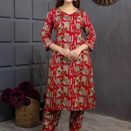 Moda Rapido Printed Tunic With Trouser Co-Ords-picture-1