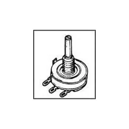 Bourns CERMET POTENTIOMETER, 5KOHM 10%, 2 W Model No - 3852A-162-502AL-image-49