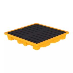 Swift Spill Containment Pallet Four Drum Polyethylene 1270x1270x200 mm, DSCP-SL4-image-38