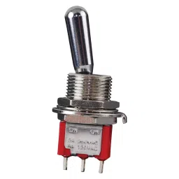 MULTICOMP PRO Toggle Switches SWITCH, TOGGLE, SPDT, 5A, 250V, SPC21274-26