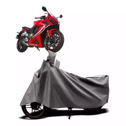 Auto Pearl Two Wheeler Cover with Bag for Honda CBR 650F, Silver-image-96