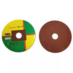 YURI Speed 5 inch / 125 mm Dia, Grit Size 46 , Bore size 22 mm Aluminium Circular Speed Fibre Disc-image-46