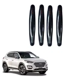 SPREADX Plastic Car Compact Black Colour Elegant Door Guard Protection Universal Type Suitable for Tucson (Set of 4 Pcs)-picture-39