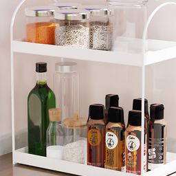 WonderStand White Set of 1 Water Resistant Multi-Utility Organisers-3