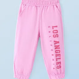 Honeyhap Boys Printed Pure Cotton Mid-Rise Joggers-image-98