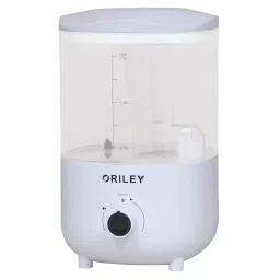 ORILEY Ultrasonic Cool Mist Humidifier 2.3 L Capacity 18 W Corded Electric Transparent White, 2111A-21