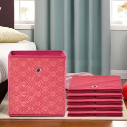 Aura Maroon Set of 6 Regular Drawer Organiser Organisers-3