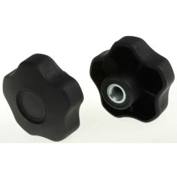 RS PRO Black Multiple Lobes Clamping Knob M10 Threaded Hole, 7027605-image-46