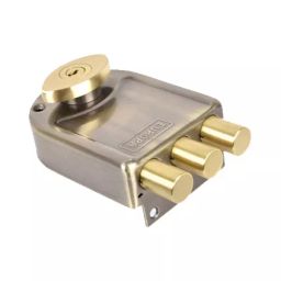 Europa 20 mm 14 Pin Dimple Key Antique Brass Door Lock, 8023AB-picture-45