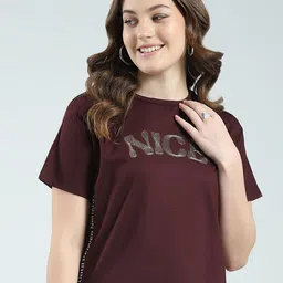 Monte Carlo Typography Printed Short Sleeves Tshirt-image-80