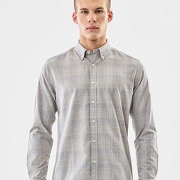 Snitch Men Checked Button-Down Collar Casual Shirt-picture-14