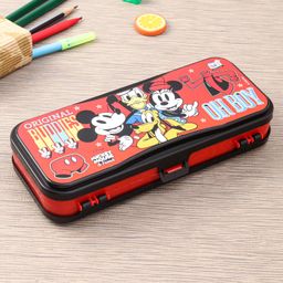Disney Mickey & Friends Dual Compartment Pencil Box (Print & Color May Vary)-27