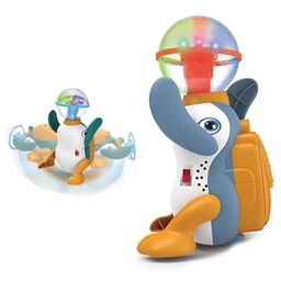 Sanjary TopBall Rotating Penguin with 360° Rotation, Light & Music toys for kids -Color & Design May Vary-10