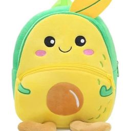 TOYTALES Mango Bag for Kids, Backpack for Nursery Children, Soft Velvet Cartoon Animal Plush | Mini Travel Bag Yellow - 13 Inches-image-34