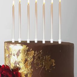 Party Anthem Gradient Candle Gold - Pack of 6-image-15