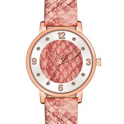 DOUBLERUN Women Dial & Leather Textured Straps Analogue Multi Function Watch H05NMT-363-image-56