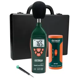 EXTECH INSTRUMENTS Sound Meter Kit, Type 2, 35 To 130 Db, 407732-KIT-14