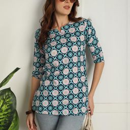 Moda Rapido Women Polyester Straight Kurtis-picture-37