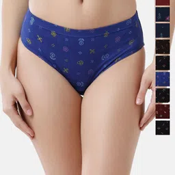 Rupa Jon Pack Of 10 Assorted Mid Rise Briefs Rupa-Jon-Aishwarya-Printed-10-picture-28