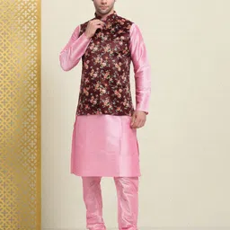 KRAFT INDIA Men Regular Kurta with Churidar-image-67