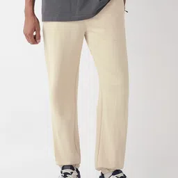 Bewakoof Men's Brown Oversized Joggers-image-51