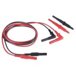 RS PRO 1.2 m Test Lead Set CAT III, CAT IV, 20A, 1253736-18