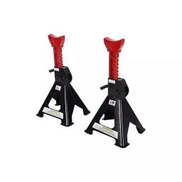 HYCO Heavy Duty Jack Stand Set with 3000 Kg (3 Ton) Capacity, Red and Black, HY64 (Set of 2)-70